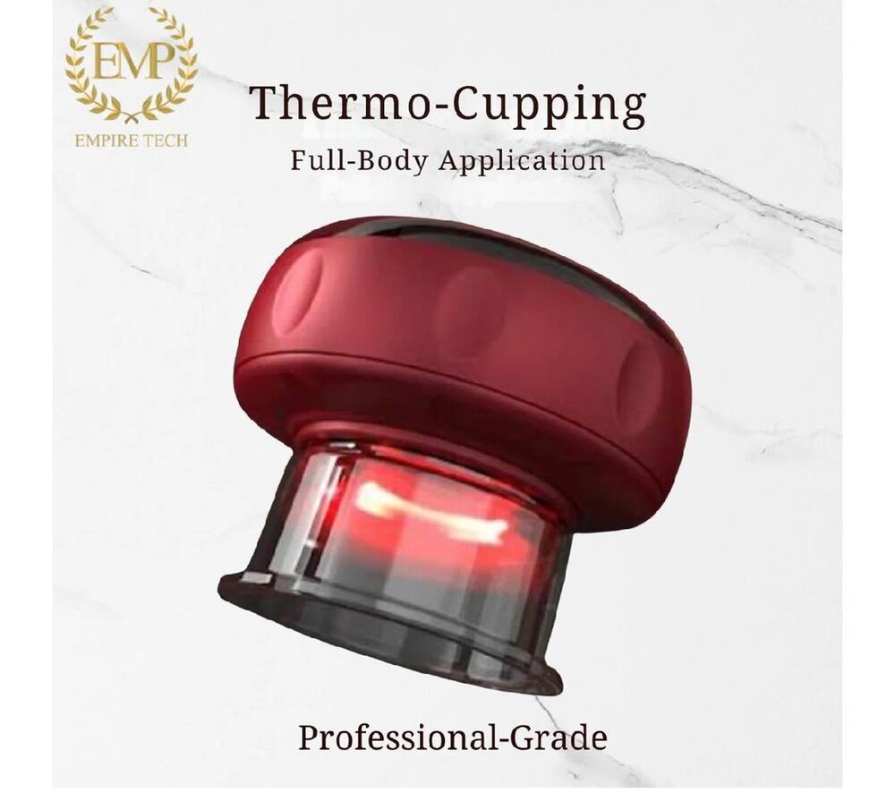 Empire Tech THERMO CUPPING — PROFESSIONAL-GRADE HEATING & VACUUM THERAPY DEVICE